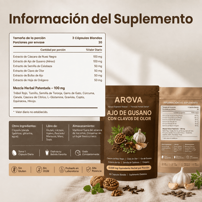 Wormwood Aged Black Walnut & Clove Softgels